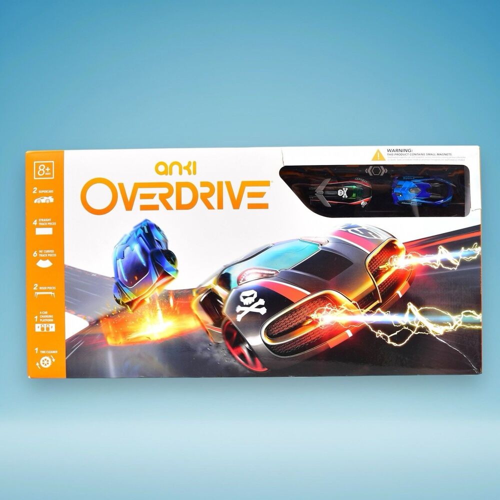Anki Overdrive Starter Kit- 2 Vehicles, 8 Straight/8 Curve BOX